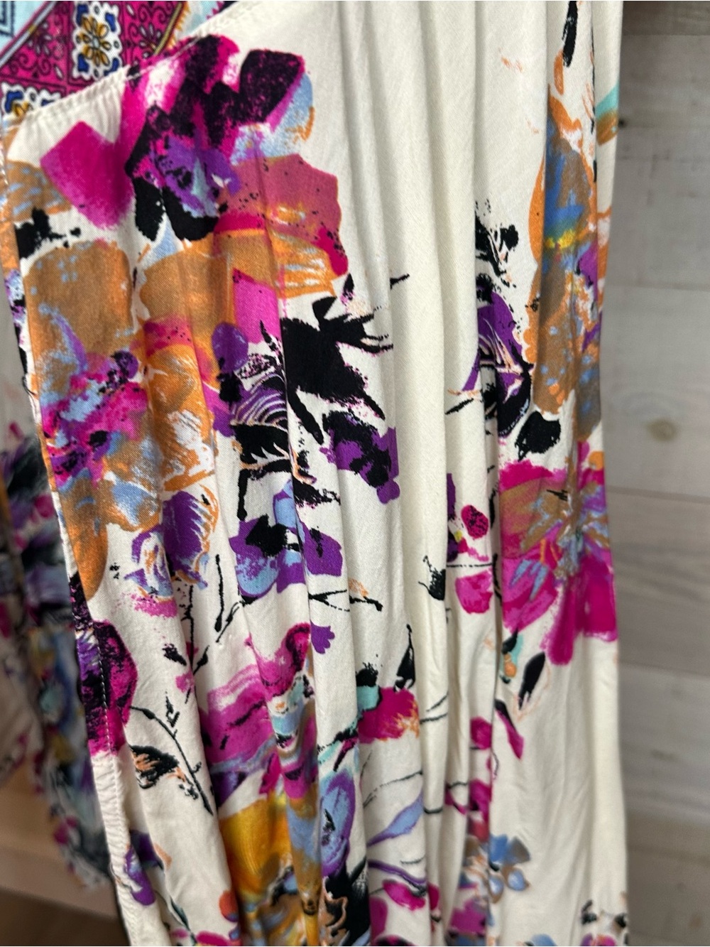 Umgee boho long duster kimono with bell sleeves - Picture 8 of 12